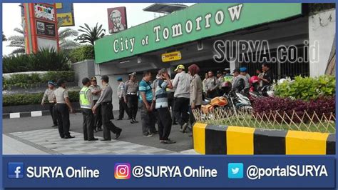 Antisipasi Demo Buruh Di Surabaya Polisi Siaga Di Bundaran Waru