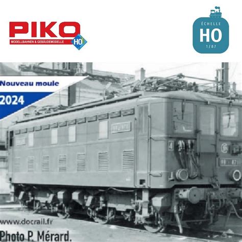 Locomotive électrique BB 4700 Midi SNCF Ep IV Digital sonore HO Piko 97425