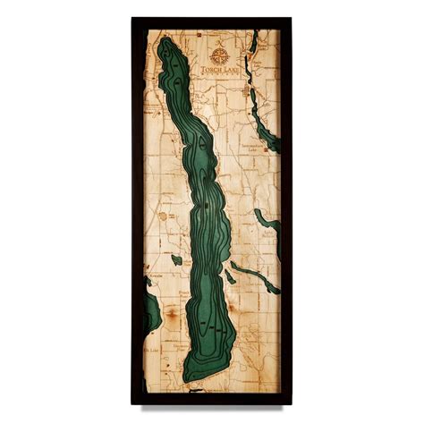 map of torch lake 1