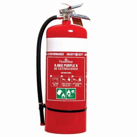 FlameStop 4 5kg Purple K Powder Type Portable Fire Extinguisher HP