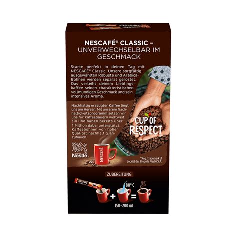 Nescaf Classic Instant Kaffee Sticks Online Kaufen Nescaf