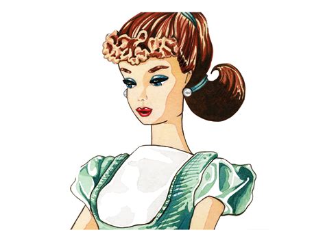 vintage barbie — cheryl oz : artist + illustrator