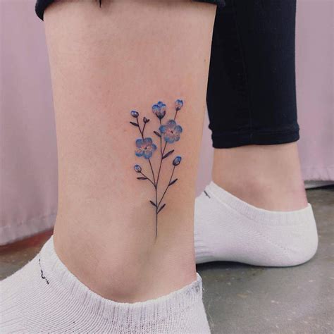 Pictures Of Forget Me Not Flowers Tattoos Best Flower Site