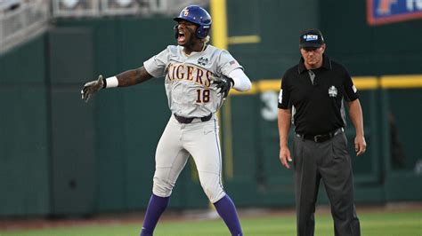 College World Series How To Watch Lsu Baseball Vs Wake Forest On Tv