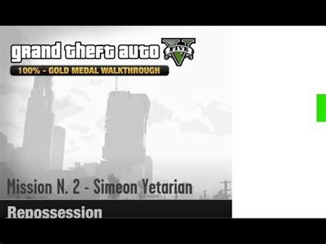 Grand Theft Auto V GTA 5 Mission 2 Repossession YouTube