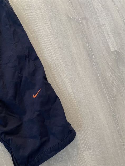 Nike 90s Nike Vintage Navy Track Pants Small Swoosh Grailed