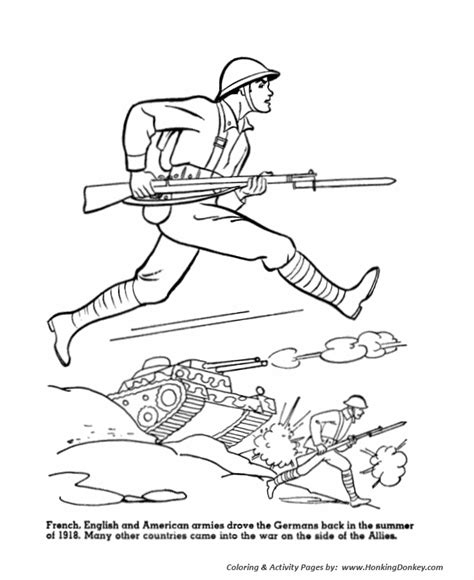 World War I Coloring Pages