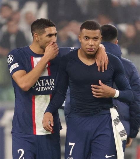 Mbappe Hakimi Cl Juventus Psg