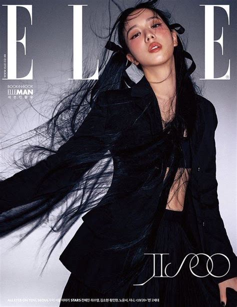 Jisoo Conquista A Los Internautas En Las Portadas De Elle Korea