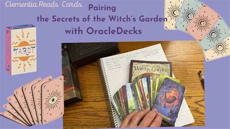 Dive Into The Witch S Garden S Tarot And Oracle Deck Pairings YouTube