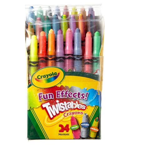 Crayola Fun Effects Twistable Crayons 24pk – McGrocer