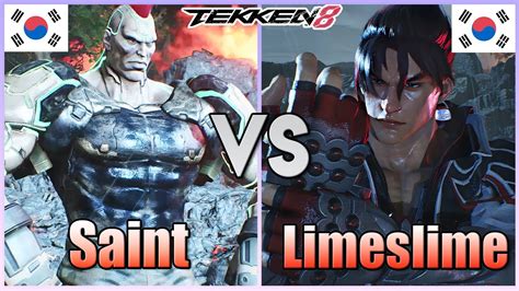 Tekken Saint Jack Vs Limeslime Jin Kazama Ranked Matches Youtube