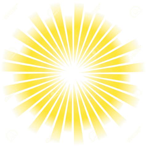 sun rays vector png