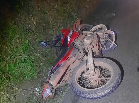 Condutor De Motocicleta Fica Em Estado Grave Em Acidente Autom Vel