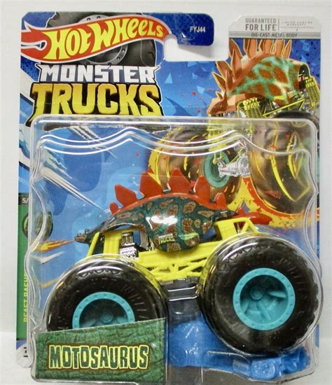 Hot Wheels H Case Monster Trucks Motosaurus Beast Bashers Ebay