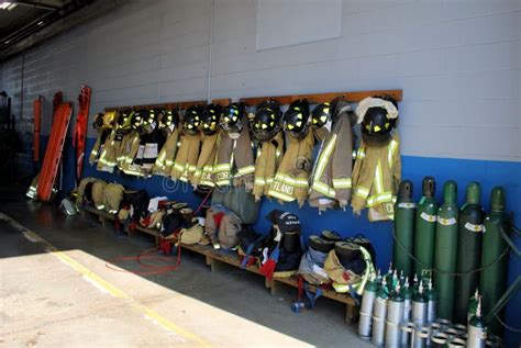 Firemen s Equipment stock photo. Image of station, oxygen - 7980392