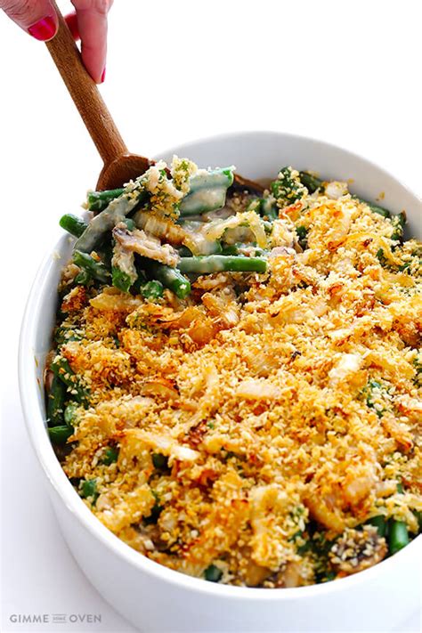 Healthy Green Bean Casserole Gimme Some Oven