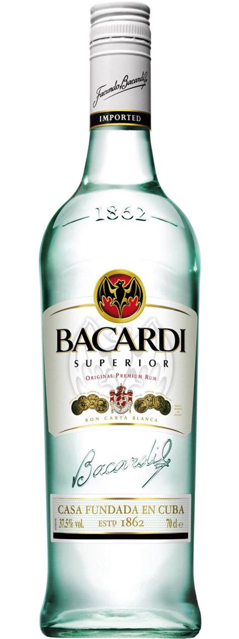 Bacardi White Rum 700ml Au