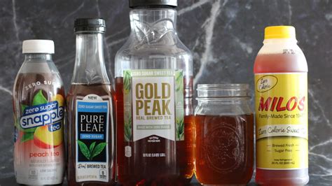 6 Zero-Sugar Sweet Tea Brands, Ranked