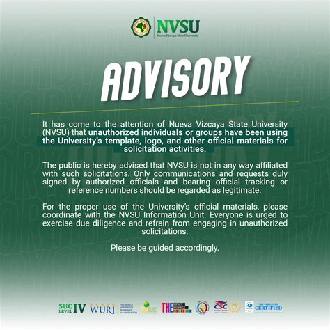 advisory nueva vizcaya nueva vizcaya state university facebook
