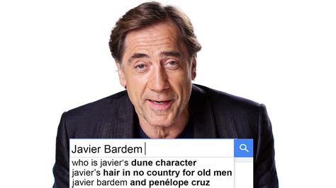 Javier Bardem Answers The Web S Most Searched Questions Wired Youtube