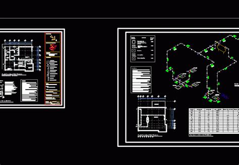 Installation Of Gas In Residential House Dwg Detail For Autocad • Designs Cad