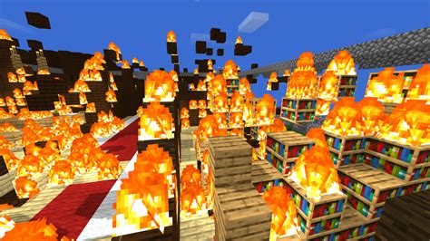 Flamier Flames New Fire Model Minecraft Texture Pack