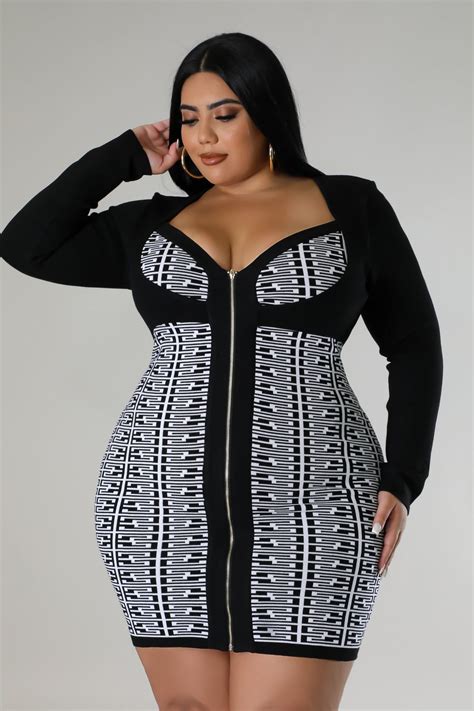 Plus Size Gitionline Plus Dresses Fashion Dresses Casual Dazzling Dress