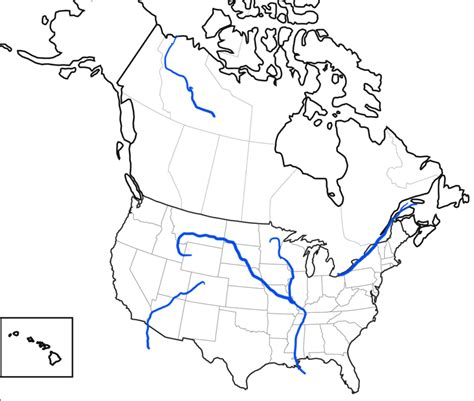 U.S. and Canada- Part 4 (Rivers) Diagram | Quizlet