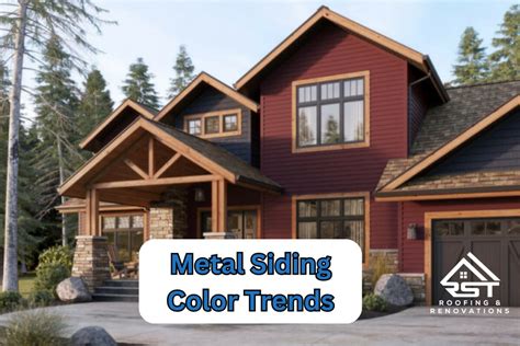 17 Metal Siding Color Trends: Stylish Exterior Choices Of 2024