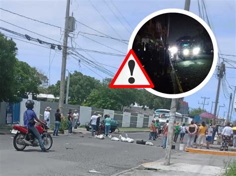 Bloquean Avenida En Veracruz Por Cortes De Luz Demandan Atenci N De