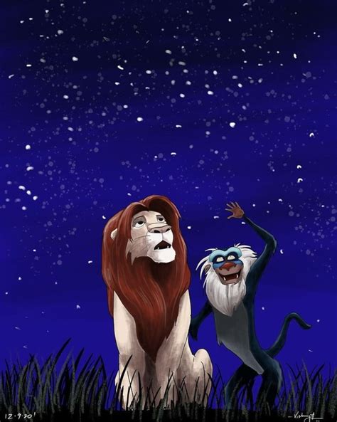 Simba and Rafiki | Digital illustration, Illustration, Disney characters