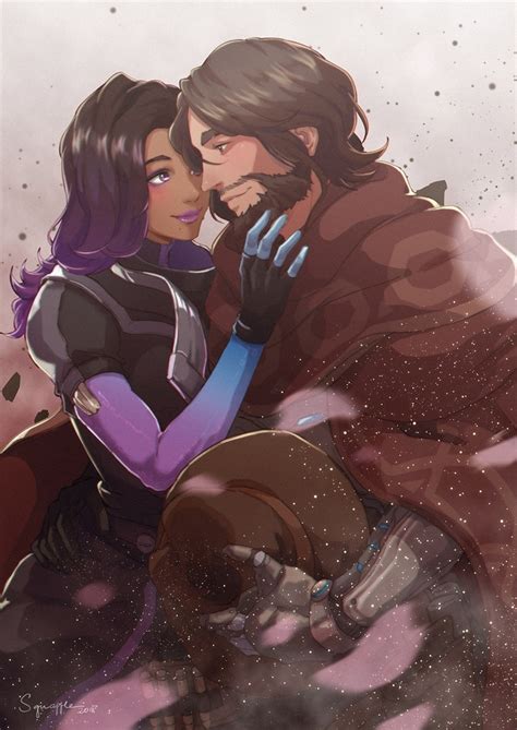 Mccree Overwatch Art Sombra Overwatch Overwatch Art