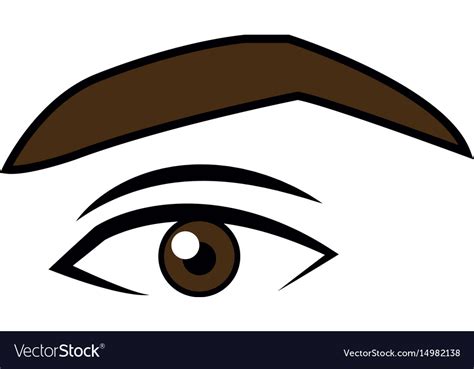 Male Eye Vector