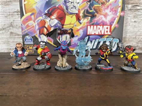 Painted Gallery Marvel X Men United Gold Team Game Schooler