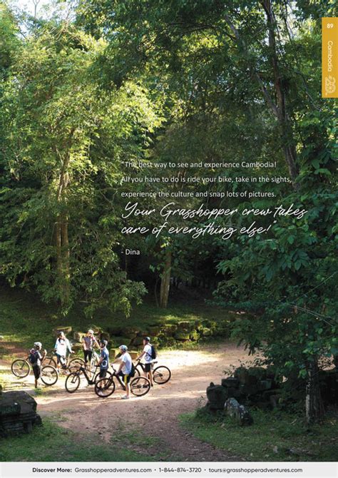 Asia Bike Tours Catalog Grasshopper Adventures Page