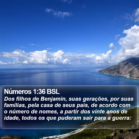 N Meros Bsl Dos Filhos De Benjamin Suas Gera Es Por Suas