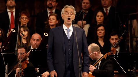 Opera singer Andrea Bocelli to live stream Easter Sunday concert | wthr.com