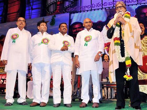 Big B Recieves The Ntr Award India Today