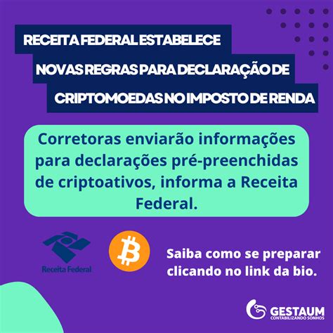 Receita Federal estabelece novas regras para declaração de criptomoedas