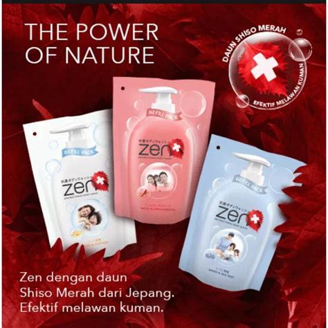 Jual Zen Antibacterial Sabun Cair Zen Anti Bakteri Refill Ml