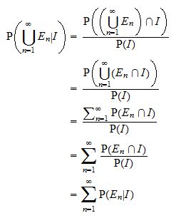 Conditional probability | Mathematical definition, formula and proofs