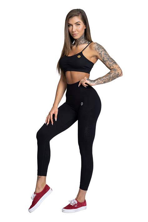 Gym Glamour Legginsy Sportowe Legginsy Na Si Owni I Fitness