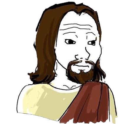 Jesus Christ Wojak Couch Pimps