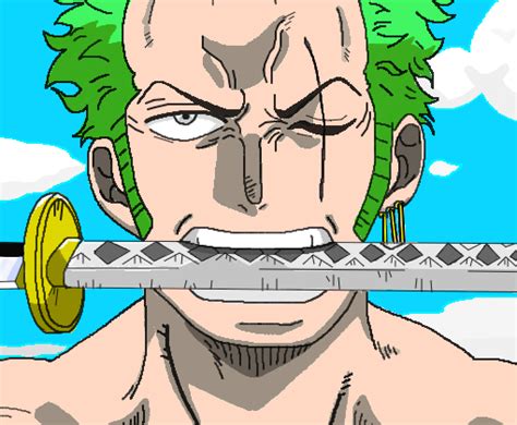 Roronoa Zoro Desenho De Nobaara Gartic