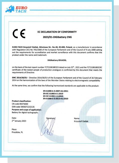 Digital Tachograph Lithium Battery For Continental Vdo Dtco Dtco