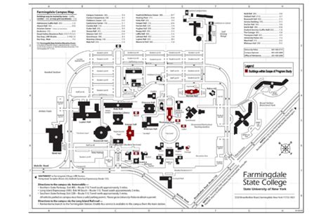 Bld Farmingdale State College Ny Map Bld Architecture