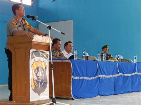 Kapolres Kampar Silaturahmi Dengan Upika Dan Tokoh Masyarakat Rantau