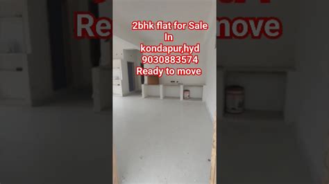 Brand New Bhk Flat For Sale Ready To Move Kondapur Raghavendra