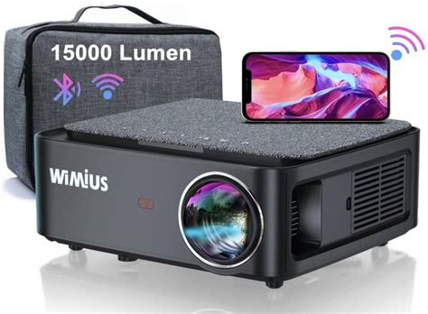 Wimius K P Led Beamer Mit Ansi Lumen F R Statt